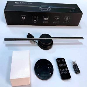 Holographic Fan Display