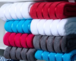 Ribbon Baby Towels