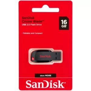 Sandisk Cruzer Blade Usb Flash Drive 16gb