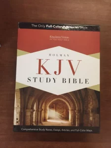 Kjv Full Color Study Body Leather