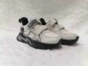 Boys Hoop And Loop Fastener Sneakers