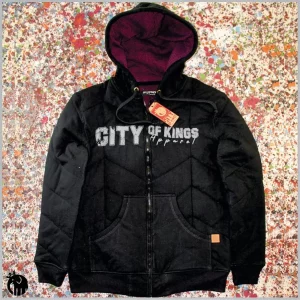 City Of Kings Quilted Hoodie