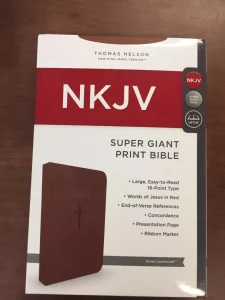 Nkjv Super Giant Print Bible