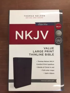 Nkjv Value Large Print Thinline Bible
