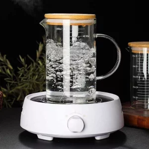 Heat Resistant Glass Boiling Jug