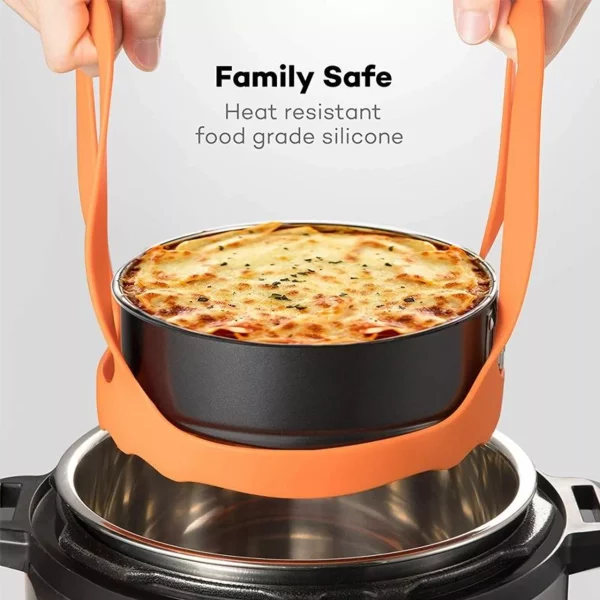 2 Pcs Silicone Steamer Egg Cooker Silicone Steamer Basket, Size:6.5 Inches(purple) - Image 2