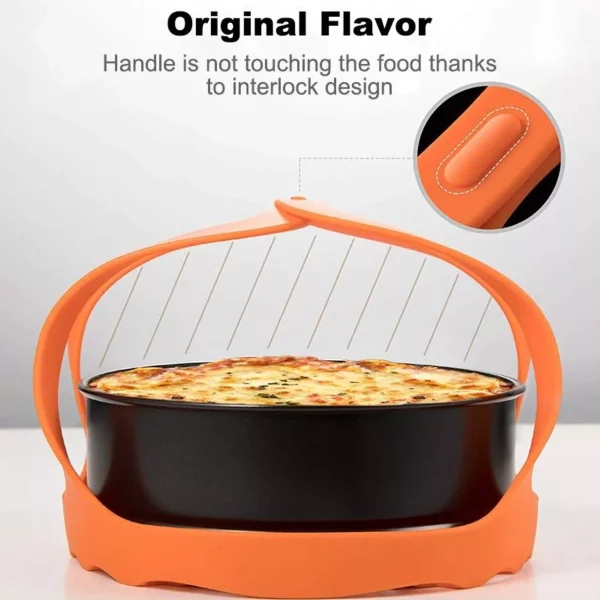 2 Pcs Silicone Steamer Egg Cooker Silicone Steamer Basket, Size:6.5 Inches(purple) - Image 5