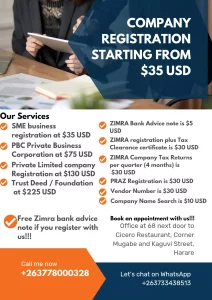 Company Registration Starting From 35 Usd