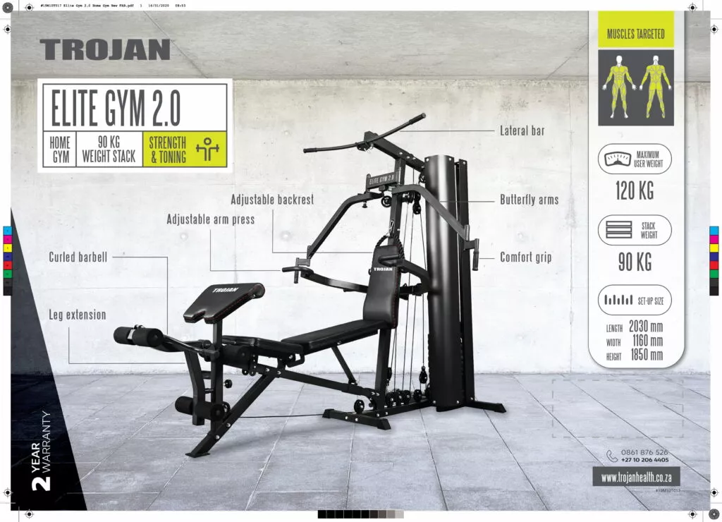 Trojan Elite Power Gym Everything Zimbabwean