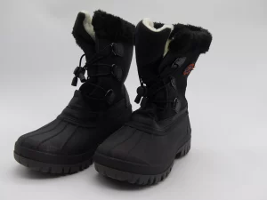 Waterproof Shoes With Fur And Strap On Size 39