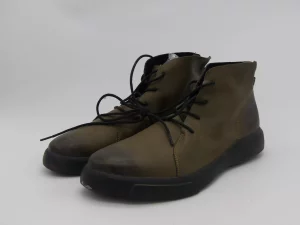 Men's Leather Ankle Boots Shoes