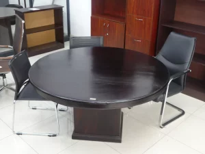 Teak Round Table For Home And Office Use