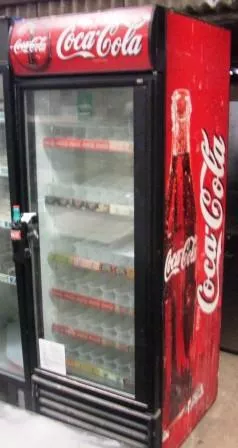 Single Door Display Coke Fridge Everything Zimbabwean