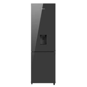 Hisense H370bmi-wd 269l Black Mirror Bottom Freezer Fridge With Water Dispenser