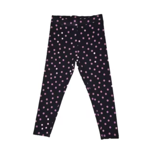 Infants Leggings pink-Dotted size@:5-6yrs