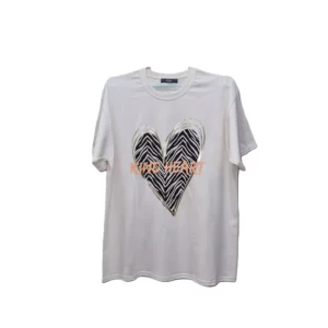 Kind Heart Girls T-shirts ​Cream