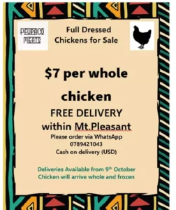 Frozen Dressed Chickens