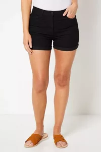 Studio Black Basic Denim Jean Short Size:12