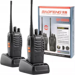 Walkie Talkie 2x Baofeng Bf888s