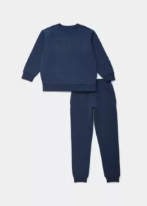 Studio Navy Blue Crewneck Tracksuit 7-8 Years