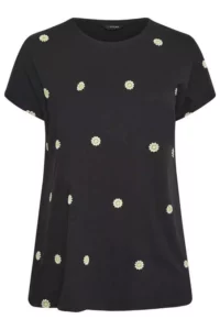 Yours Embroided Ladies Tshirt Size 14