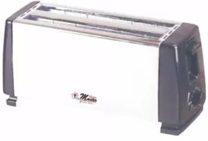 4 Slice Bread Toaster, 1500w, Stainless Steel, Electro Master Em-bt-1207
