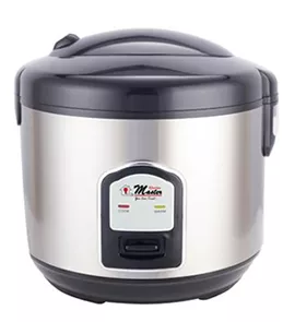 Deluxe Rice Cooker Non-stick Coating Steel Body 2litre