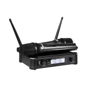 Hybrid Michyb076 U-dv B Dual Handheld Wireless Microphone System