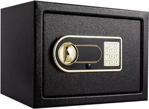 Modern Mini Security Safe Box, Digital Password, For Home Office Hotel Business,