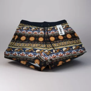 Summer Women Drawstring Board Short Quick Dry Stretch Print Novelty Pattern