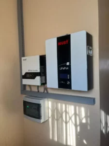 3kva Must & 24v 100ah Lithium Batte