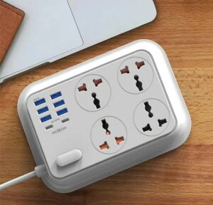 4 way Anti-static Power Socket