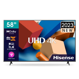 Hisense 58" A6 Series VIDAA, Smart TV