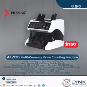 Premax Pm Vc110 Money Counter