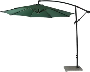 Cantilever Garden Umbrella With Concrete Base