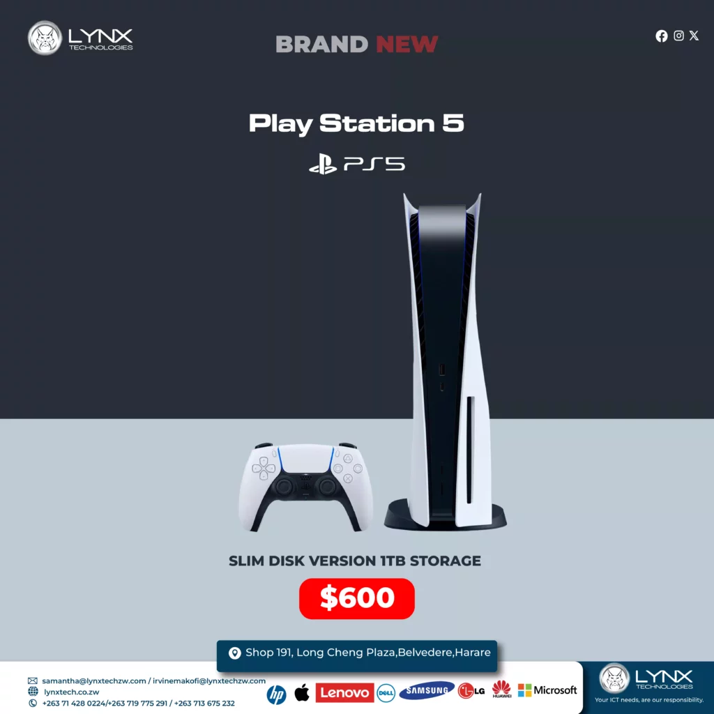 Playstation Slim Disk Version 1tb Everything Zimbabwean