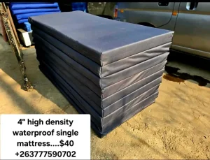4 Inch Waterproof High Density Single Mattresses, Boarding School Mattresses, Campimng Mattresses