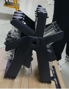 Homestic Spice Rack | Rotating Kitchen Spice Organizer | 18 Glass Spice Jars