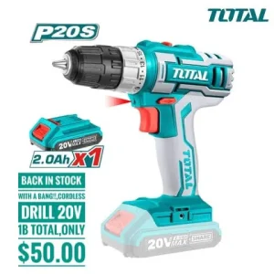 Cordless Drill 20v Total