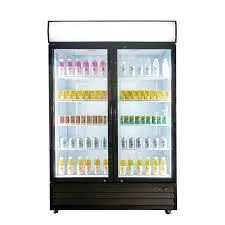 Double Door Beverage Cooler Lc728/m