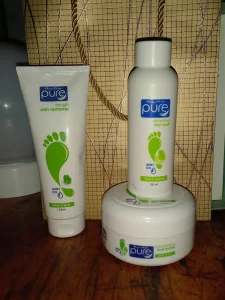 Pedicure Set: Foot Soak, Rough Skin Remover And Foot Butter