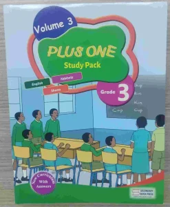 Plusone Study Pack, Volume 3, Grade 3, With Answers