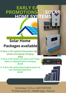 1.2 Kva Hybrid Solar System | Supply & Installation