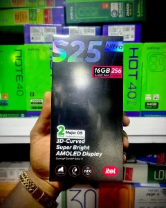 Itel S25 Ultra 256gb 16gb Curved Screen