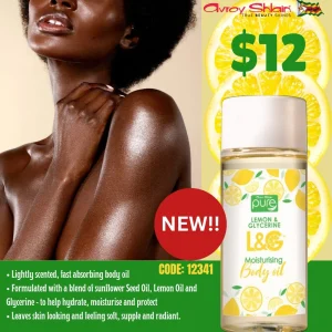 Avroy Shlain Lemon And Glycerin Body Oil