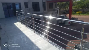 Durable Stainless Steel Outdoor Balustrades For Offices