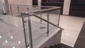 Premium Stainless Steel & Glass Indoor Balustrades For Offices