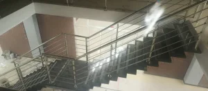 Stylish Spray-painted Mild Steel Balustrades For Offices