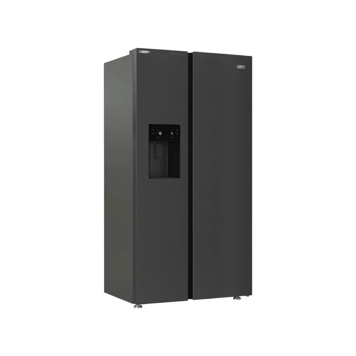 Dff567- Defy 525l Side-by-side Door Fridge Black 1