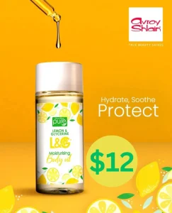 Lemon And Glycerin Body Oil